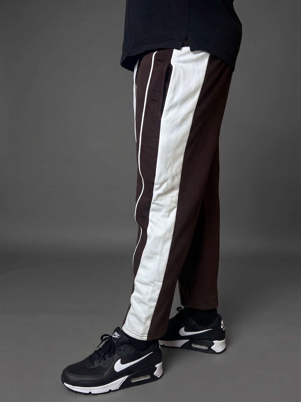 MOCHA BROWN - DUAL PANEL BAGGY