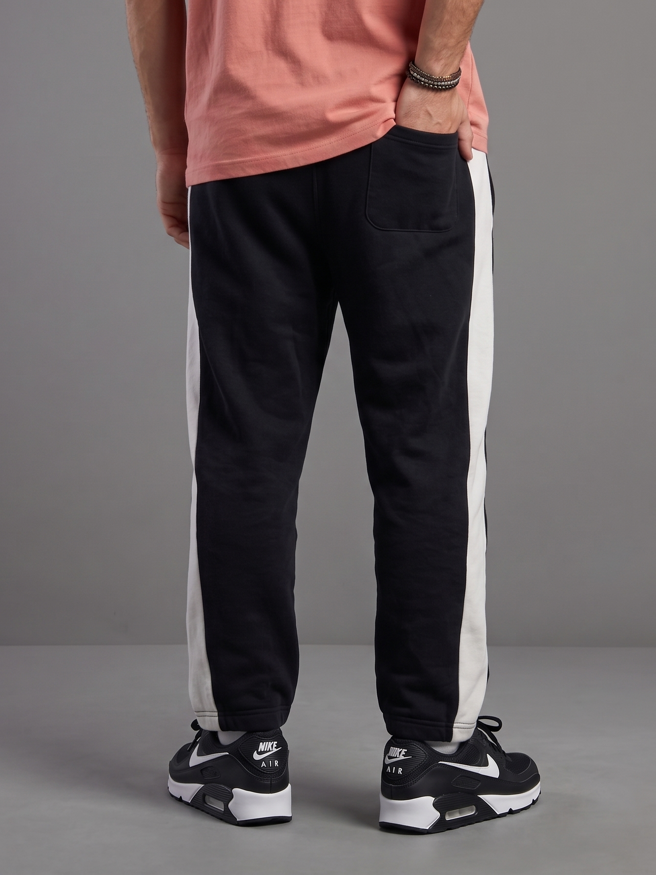 BLACK - DUAL PANEL BAGGY