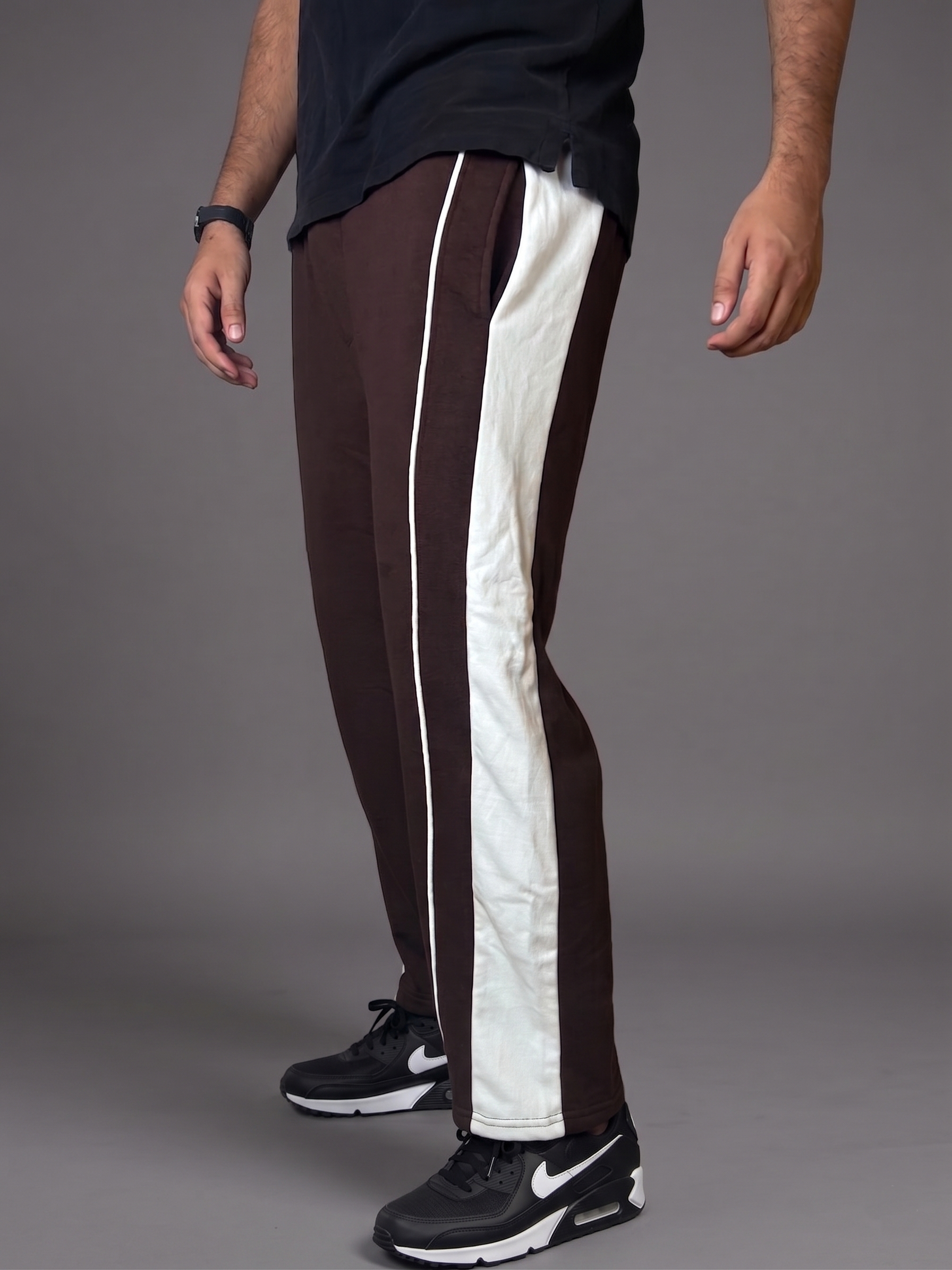 MOCHA BROWN - DUAL PANEL BAGGY