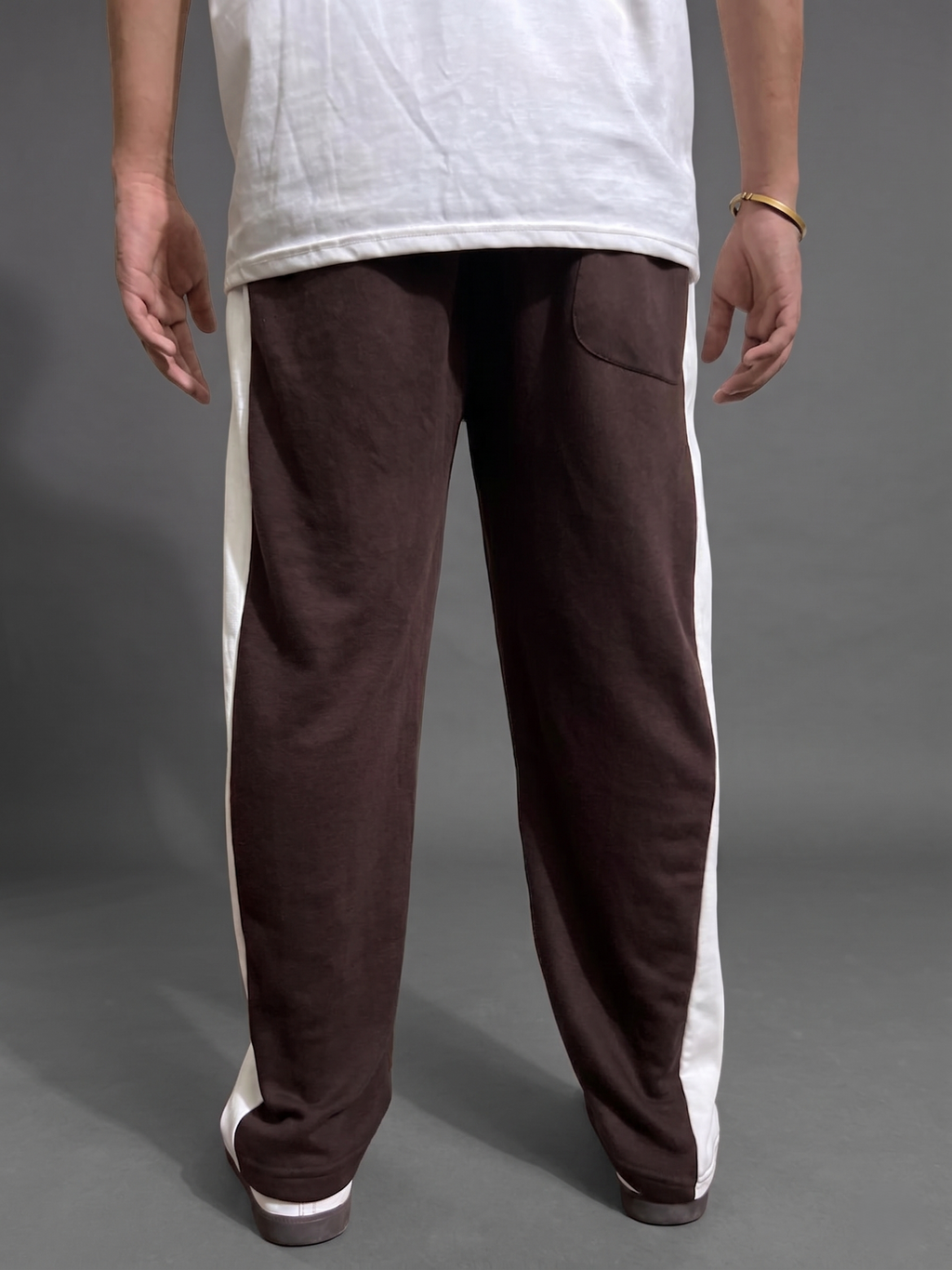 MOCHA BROWN - DUAL PANEL BAGGY