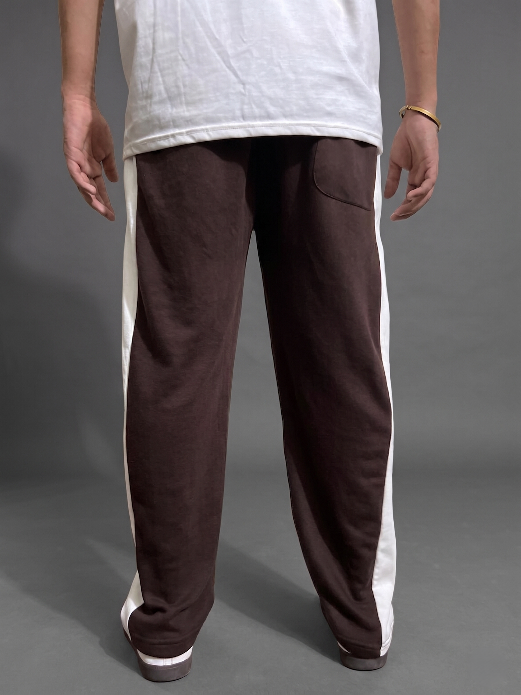 MOCHA BROWN - DUAL PANEL BAGGY