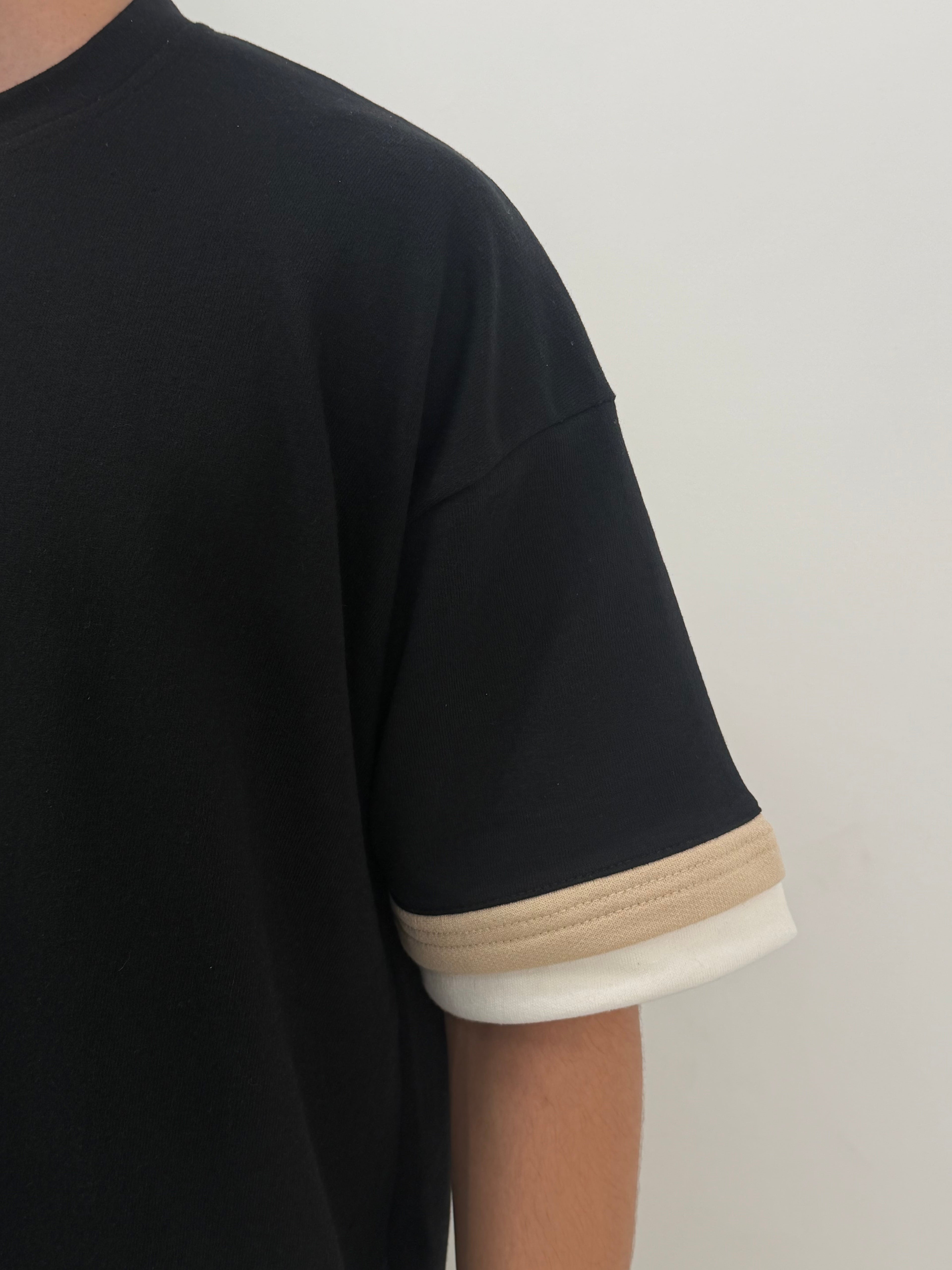 BLACK ZENLINE OVERSIZED
