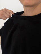 BLACK ZENLINE OVERSIZED
