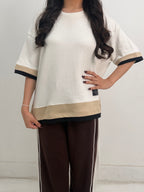 WHITE ZENLINE OVERSIZED