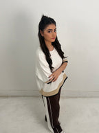 WHITE ZENLINE OVERSIZED