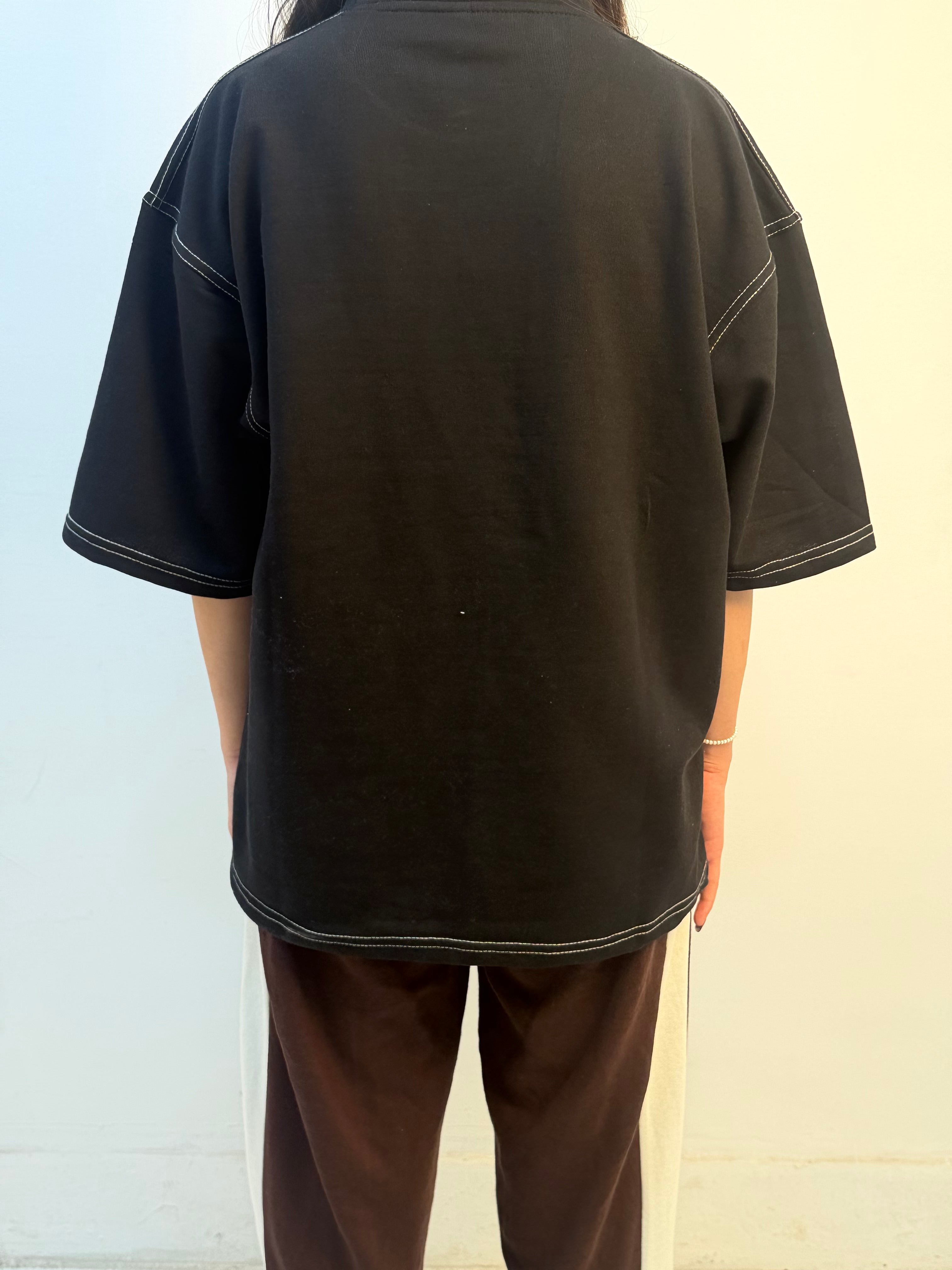 BLACK DUAL POCKET DRIFT