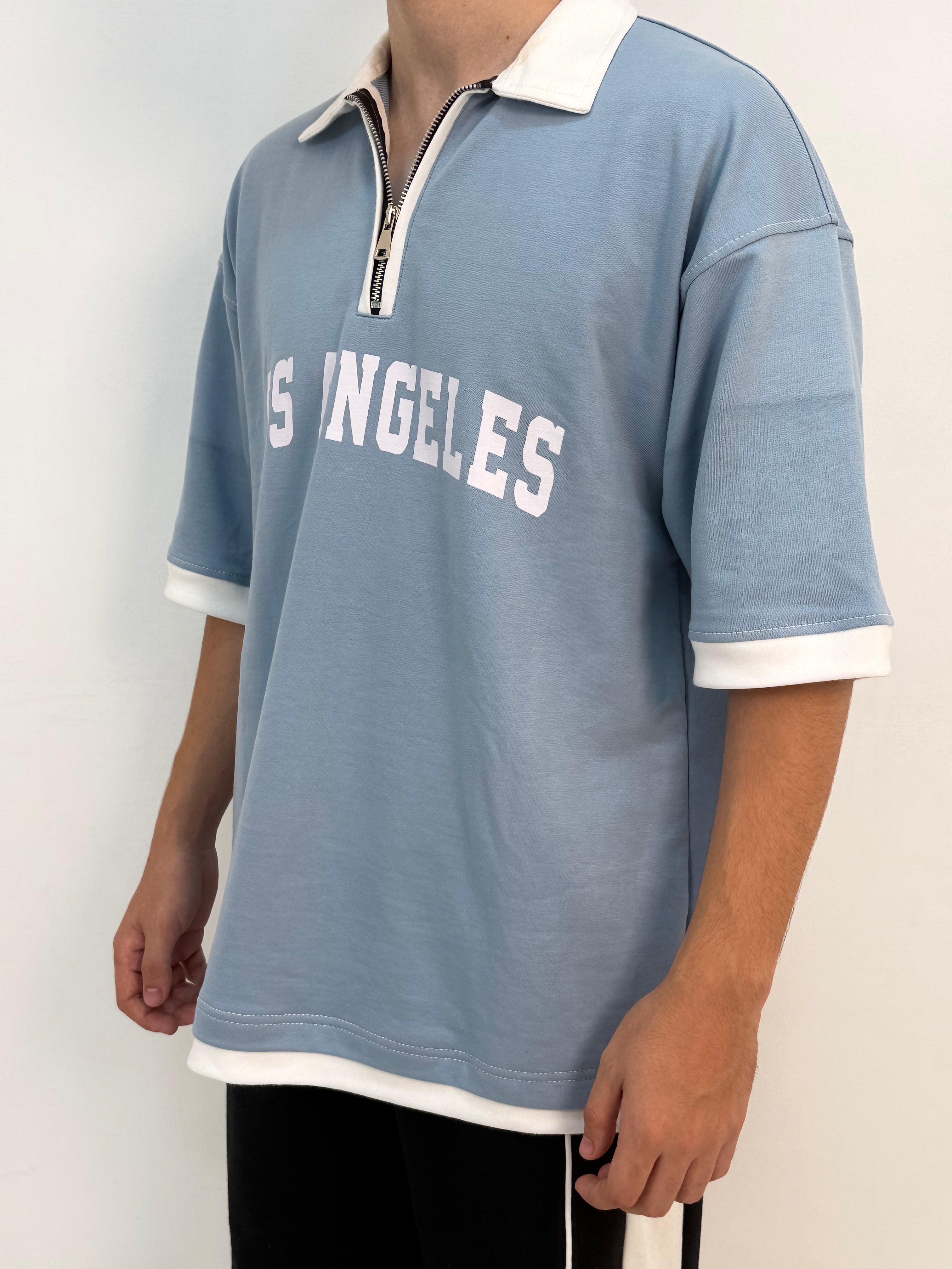 SKYLINE ZIP POLO
