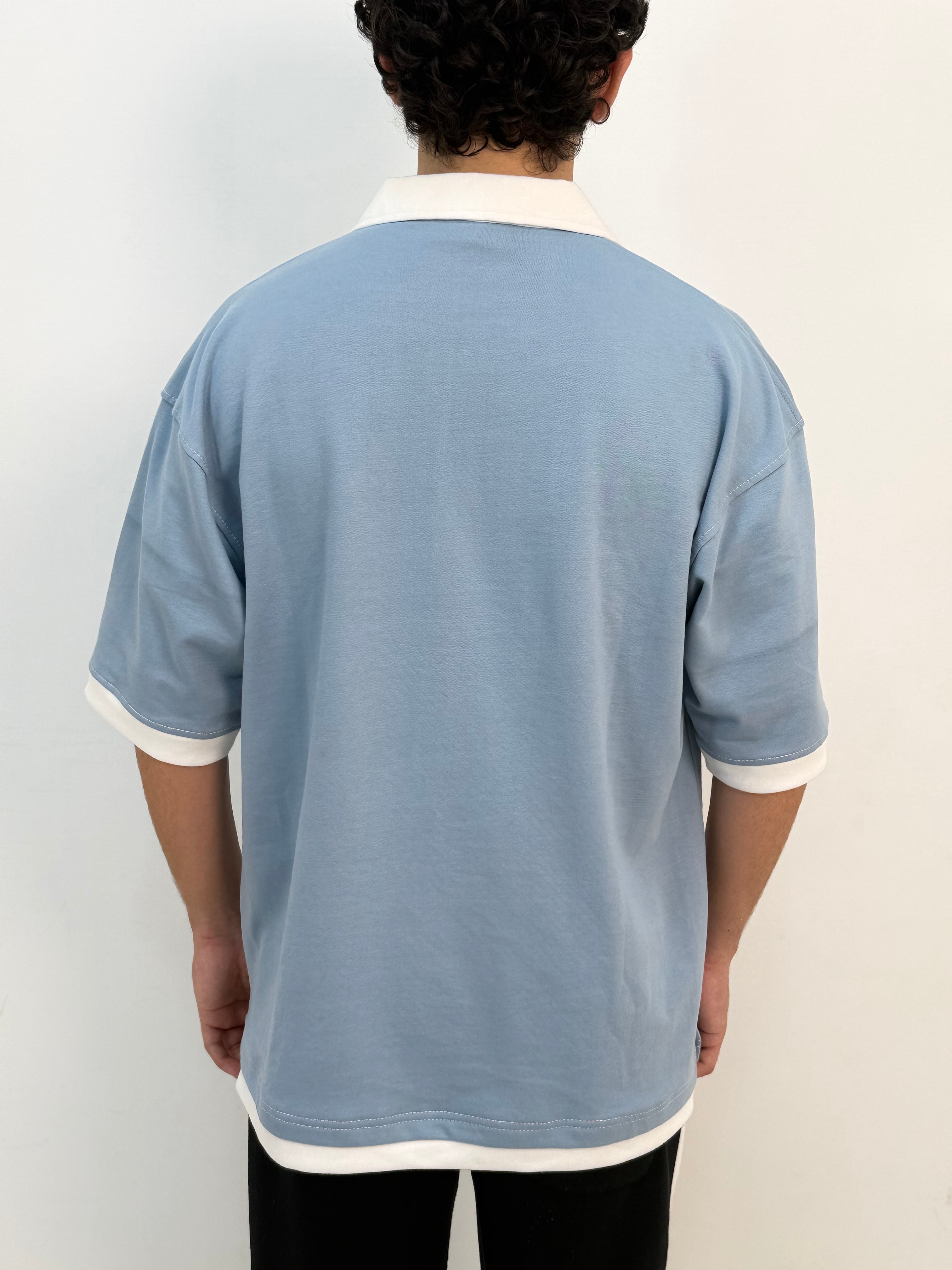 SKYLINE ZIP POLO