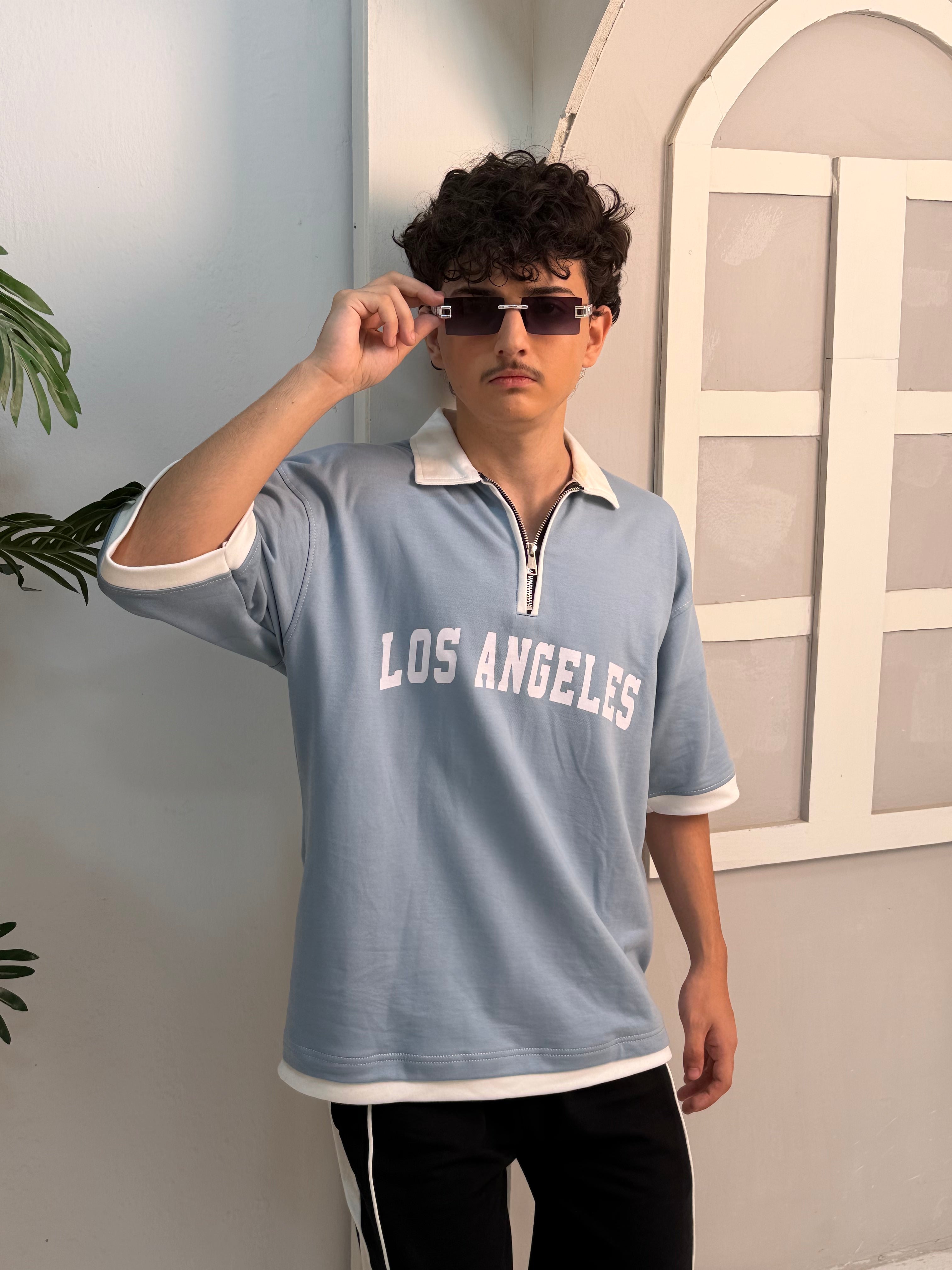 SKYLINE ZIP POLO