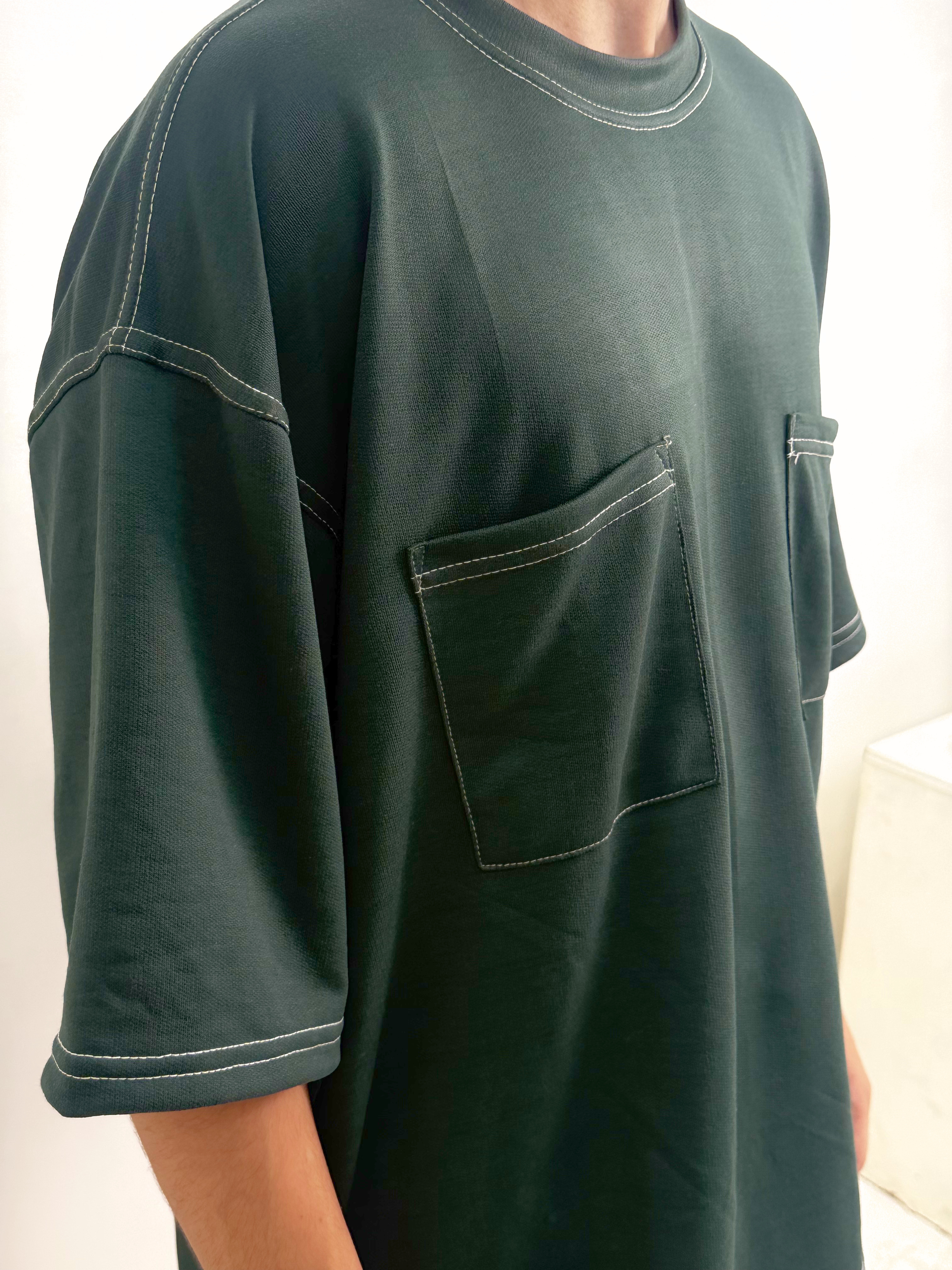GREEN DUAL POCKET DRIFT