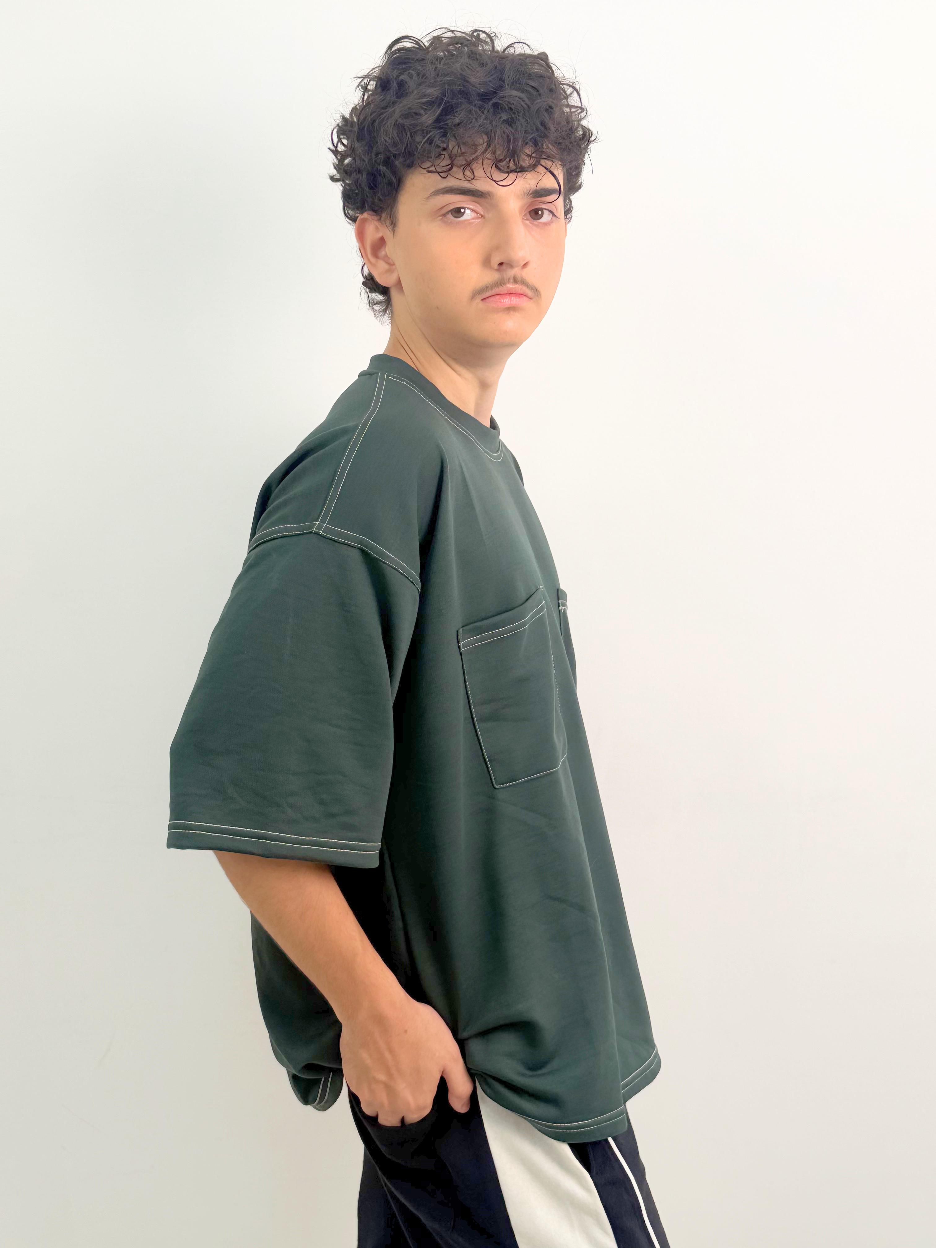 GREEN DUAL POCKET DRIFT