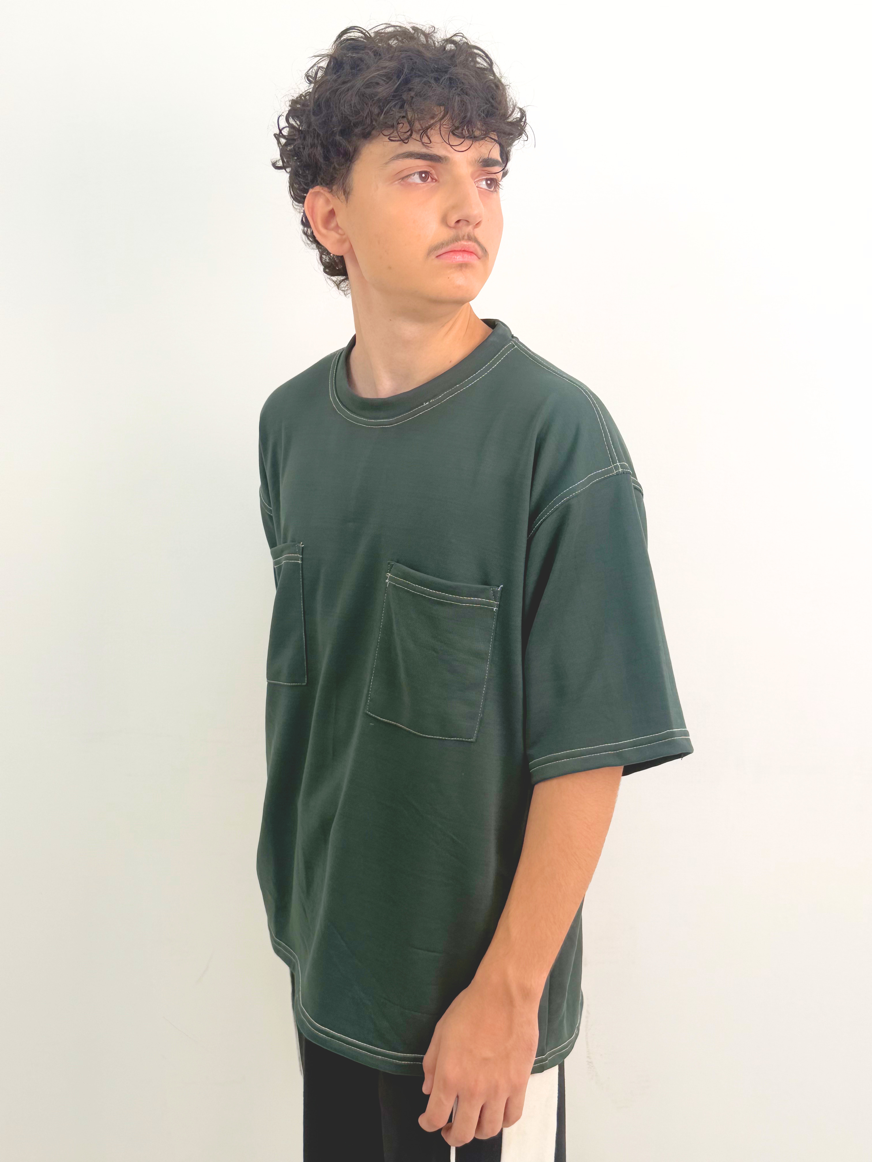 GREEN DUAL POCKET DRIFT